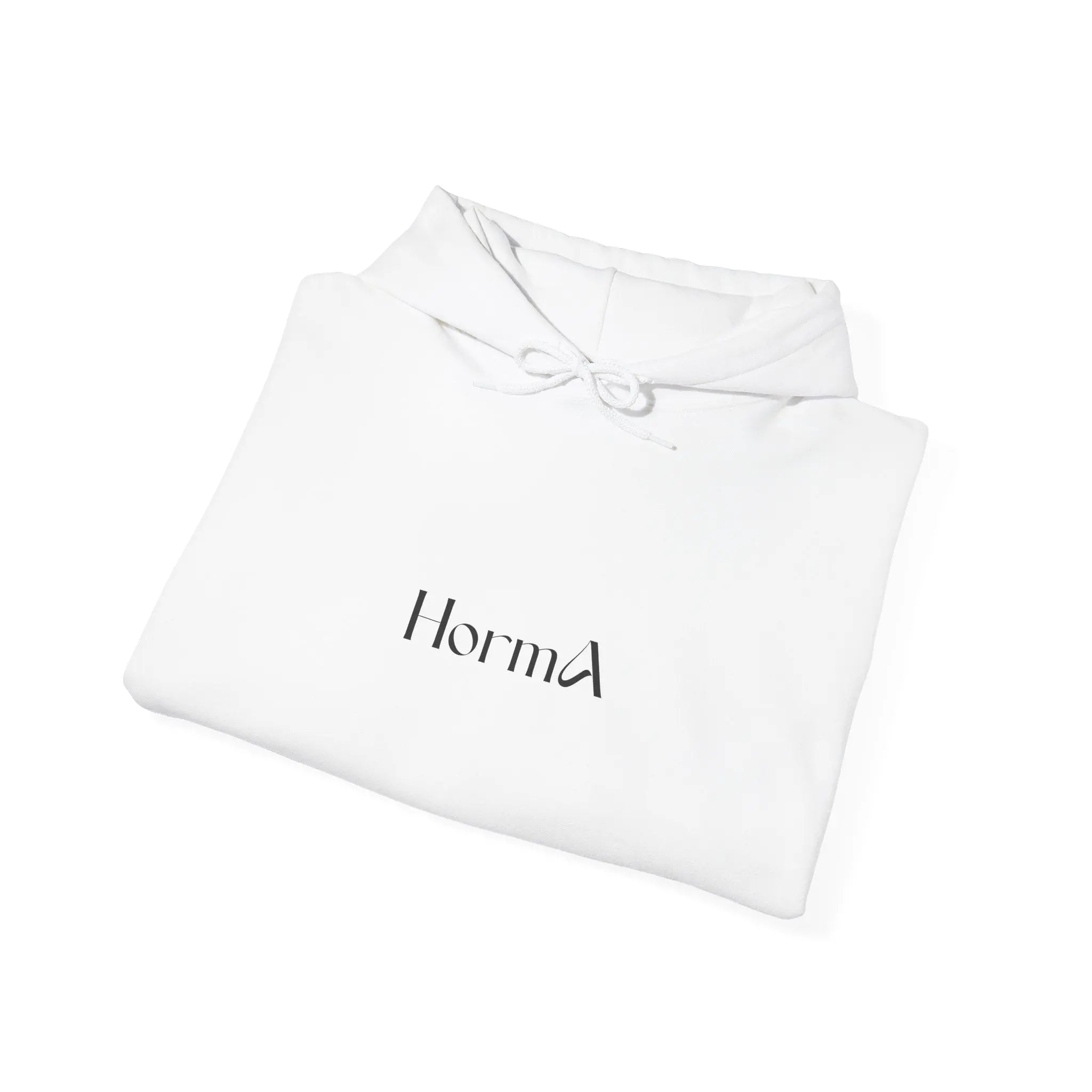 HORMA Essential Hoodie — White Printify