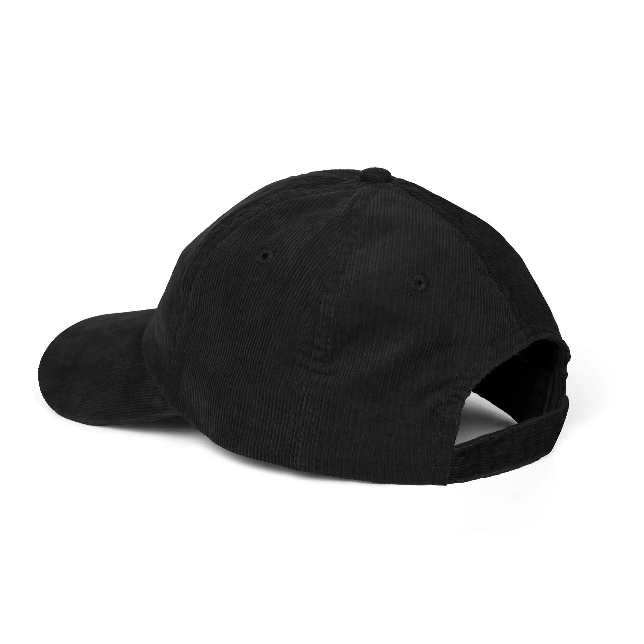 HORMA Corduroy Cap — Black Printify