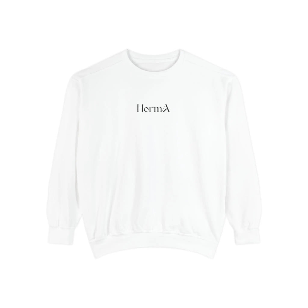HORMA Essential Crewneck — White Printify