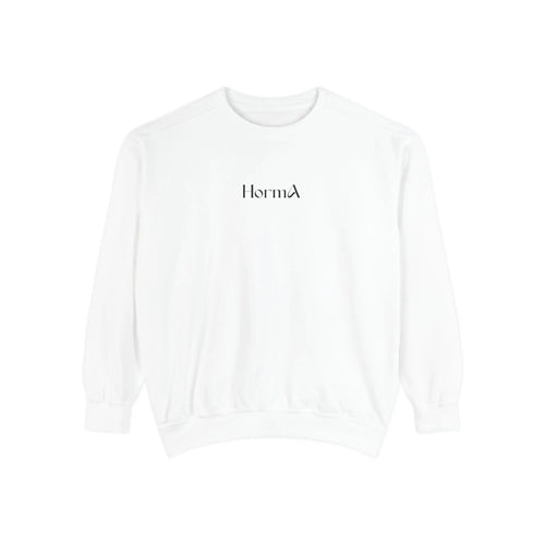 HORMA Essential Crewneck — White Printify