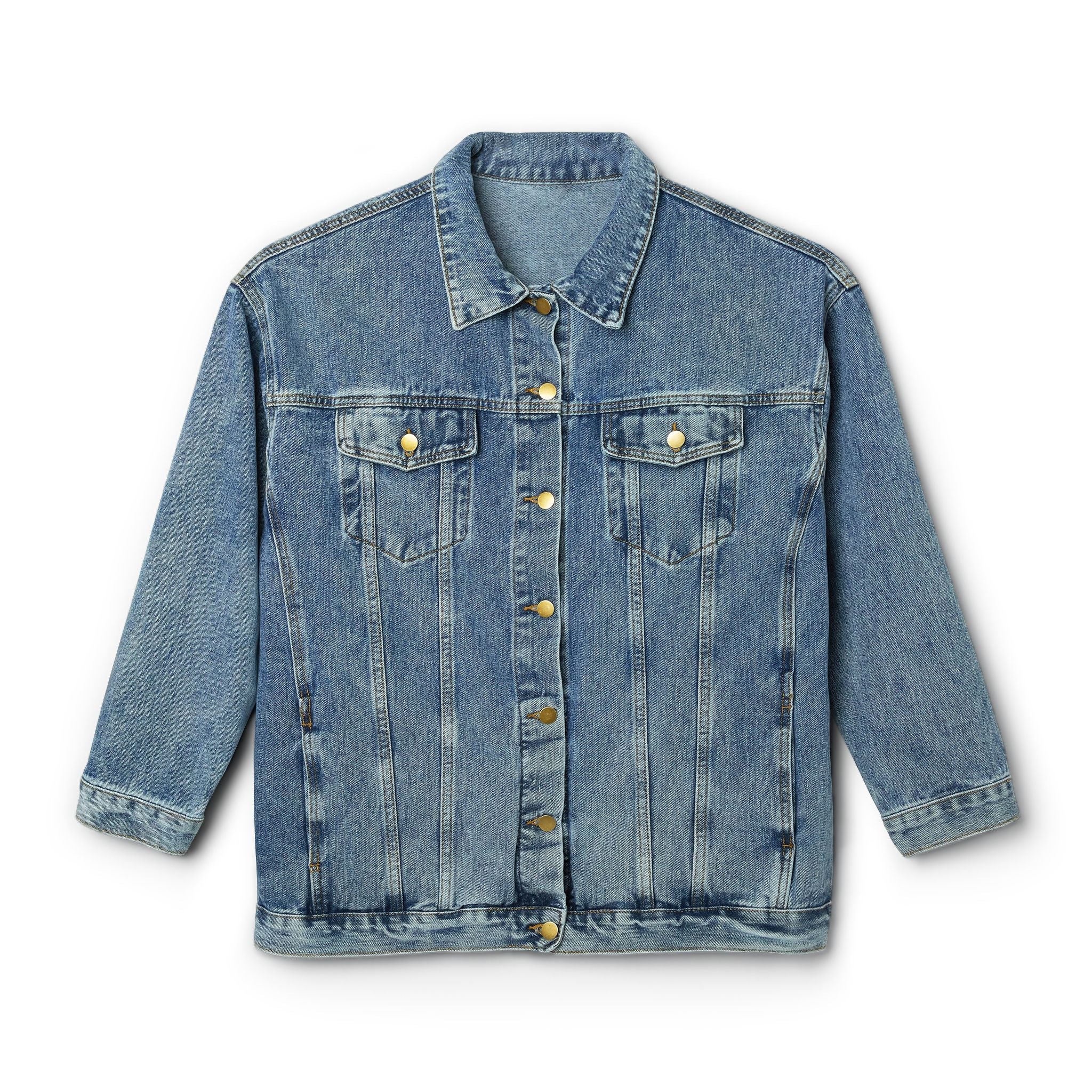 HORMA Denim Jacket — Medium Wash Printify