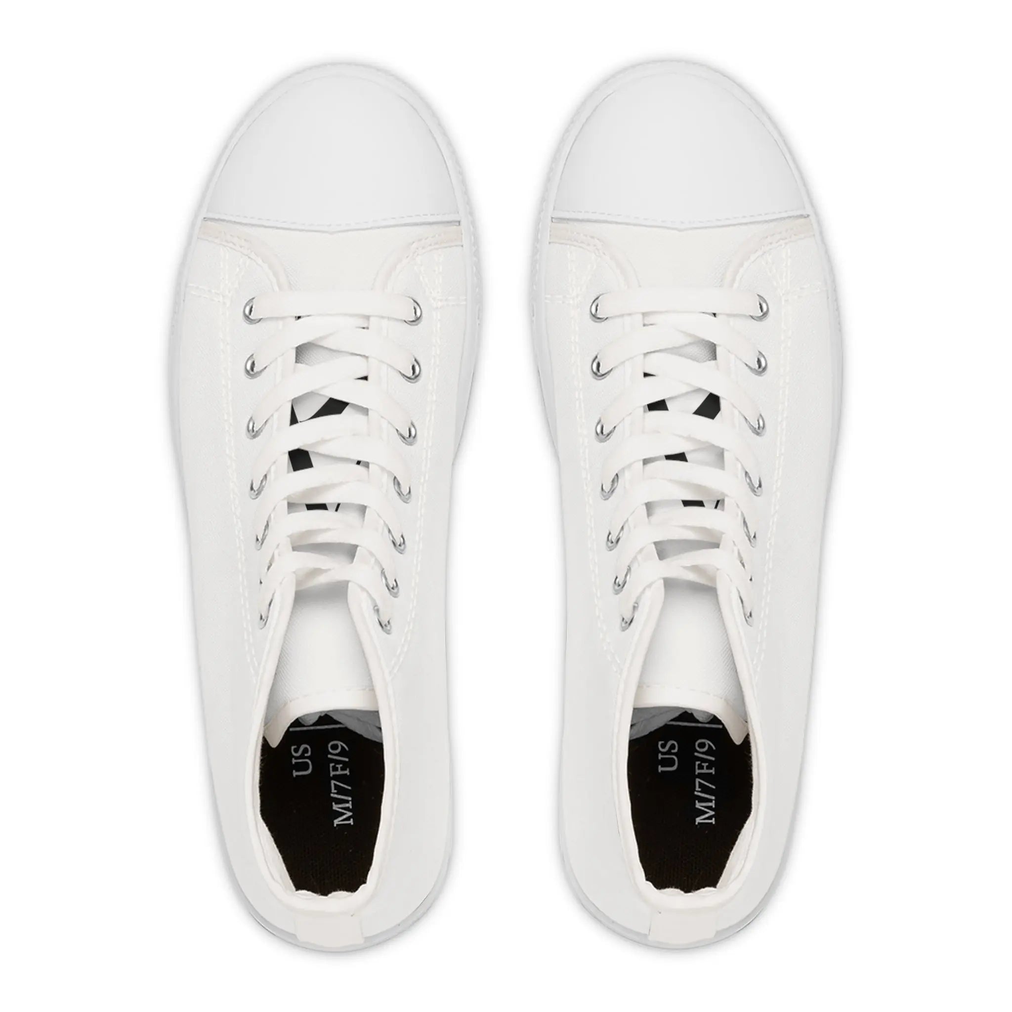 HORMA High-Top Canvas Sneakers — White Printify