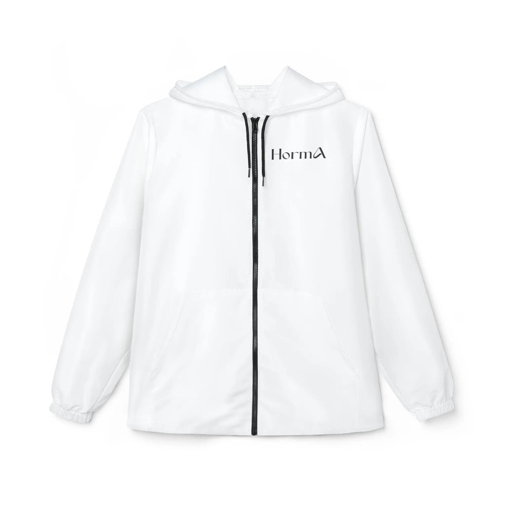 HORMA Lightweight Windbreaker — White Printify