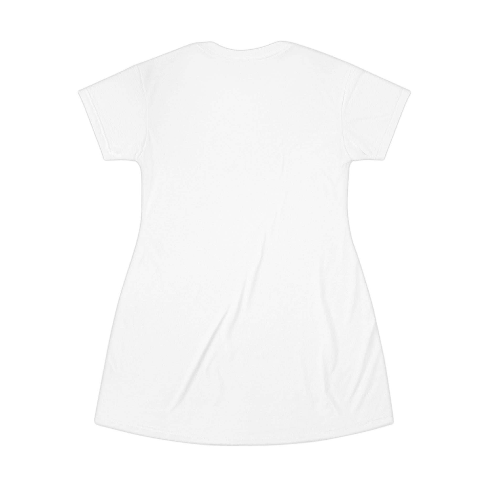 HORMA Minimalist T-Shirt Dress — White Printify