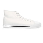 HORMA High-Top Canvas Sneakers — White Printify
