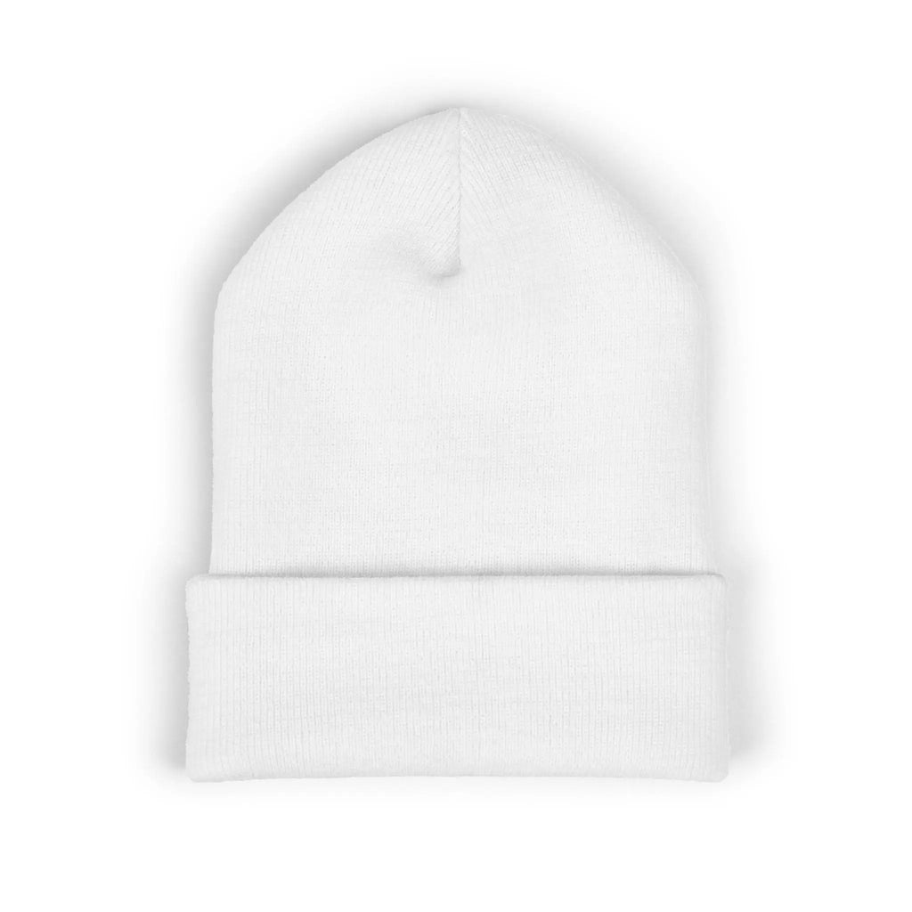 HORMA Knit Beanie — White Printify