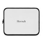 HORMA Laptop Sleeve — White Printify