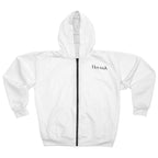 HORMA Full-Zip Hoodie — White Printify