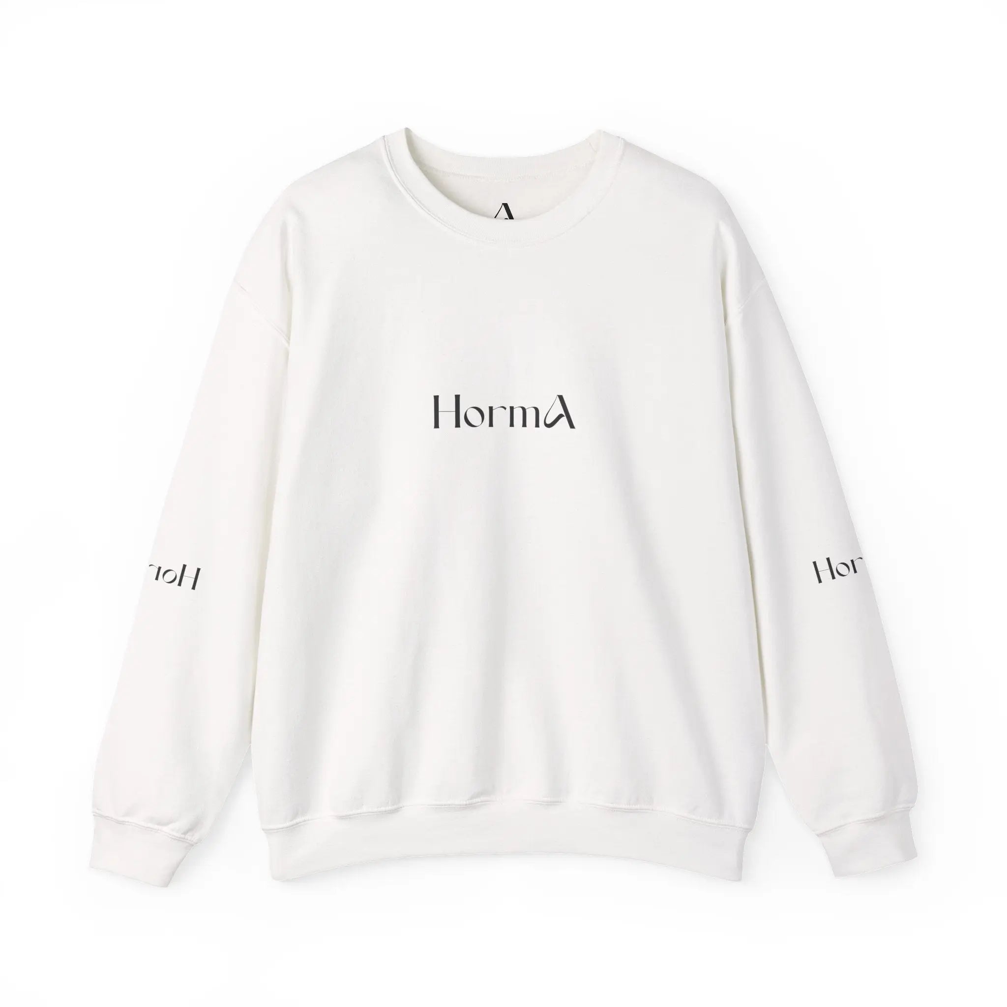 HORMA Essential Crewneck — White Printify
