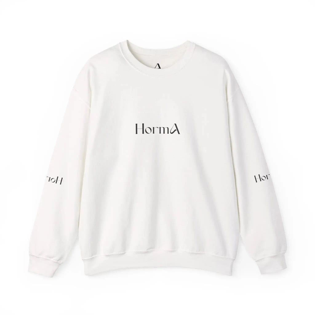 HORMA Essential Crewneck — White Printify