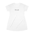 HORMA Minimalist T-Shirt Dress — White Printify